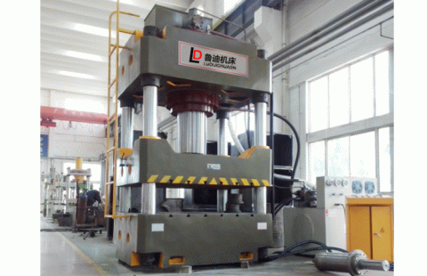 500T三梁四柱液壓機